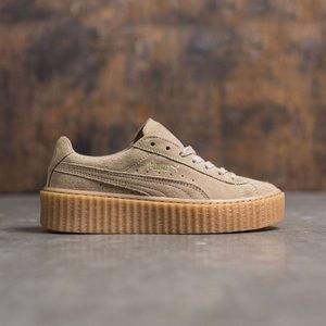 Puma Suede Creepers by Rihanna Oatmeal Size 7.5